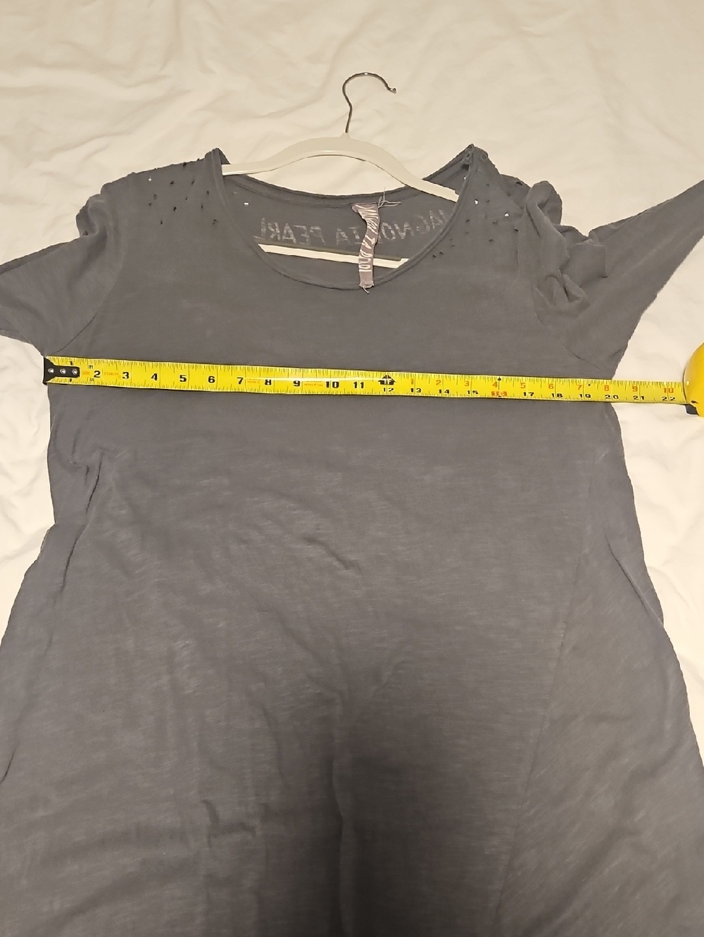 Magnolia Pearl Charcoal Gray Long-Sleeve Dress - Picture 6 of 7